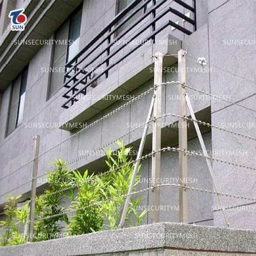 Straight Line Razor Wire Прямая бритвенная проволока