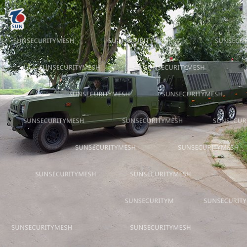 Барьерная система безопасности из колючей проволоки