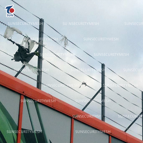 Прямая бритвенная проволока