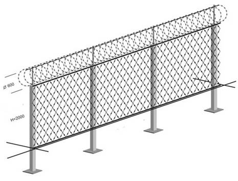 Плоская бритвенная проволока