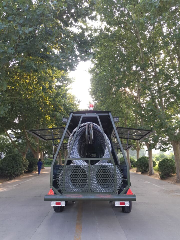 Быстрая установка и развертывание оборудования-мобильного барьера безопасности