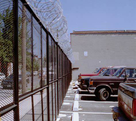 Стальная колючая проволока с алюминиевым покрытием