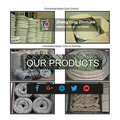 Быстрое развертывание проволоки-гармошки Катушки